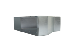 Redukcja 300 x 80 mm na 220 x 80 mm do galwanizowanego kanału prostokątnego