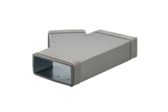 Trójnik Thermoduct 45 stopni 220x80 - 170x80 do kanałów wentylacyjnych