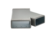 Trójnik Thermoduct 45 stopni 220x80 - 170x80 do kanałów wentylacyjnych