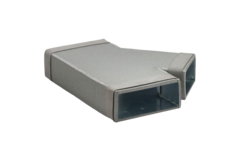 Trójnik Thermoduct 45 stopni 220x80 - 170x80 do kanałów wentylacyjnych