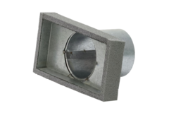 Pokrywa Thermoduct 170x80 z przyłączem o średnicy 80 mm do przewodów