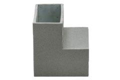 Przegroda Thermoduct 90 stopnie 220x80 mm pionowy
