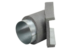 Thermoduct 45 stopień rozgałęzienia 80 mm