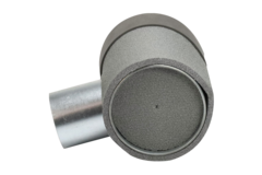 Średnica przegrody Thermoduct 125mm H=80 mm tylko z otworem do drążenia tuneli