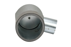 Średnica przegrody Thermoduct 125mm H=80 mm tylko z otworem do drążenia tuneli