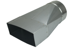 Adapter 220x80 mm do średnicy 150 mm dla kanałów