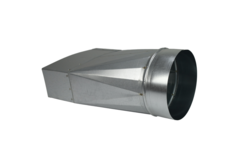 Adapter 220x80 mm do średnicy 150 mm dla kanałów