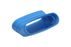 Wavin Ventiza Kolano 45 stopnie PVC owalne 235x80 mm w pionie M/M