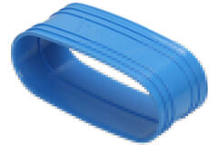 Wavin Ventiza Łącznik PVC owalny 235x80 mm M/M