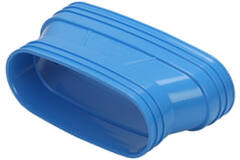 Wavin Ventiza Przejście PVC owalne 235x80 mm do 195x80 mm M/M