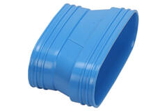 Wavin Ventiza Przejście PVC owalne 235x80 mm do 195x80 mm M/M