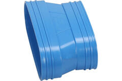 Wavin Ventiza Przejście PVC owalne 235x80 mm do 195x80 mm M/M