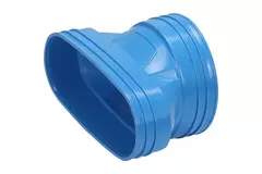 Wavin Ventiza Przejście PVC owalne 195x80 mm do 125 mm M/M