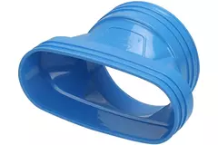 Wavin Ventiza Przejście PVC owalne 235x80 mm do 160 mm M/M