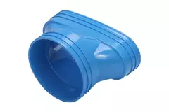 Wavin Ventiza Przejście PVC owalne 235x80 mm do 160 mm M/M