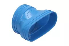 Wavin Ventiza Przejście PVC owalne 235x80 mm do 160 mm M/M