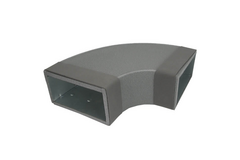 Thermoduct instortkolano 90 graden 220x80 mm poziomy