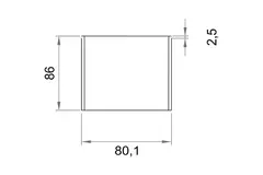 Wavin Ventiza Łącznik PVC okrągły 125 mm M/M
