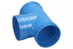 Wavin Ventiza T-stuk 90 stopnie PVC okrągły 160 mm M/M/M