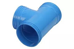 Wavin Ventiza T-stuk 90 stopnie PVC okrągły 160 mm M/M/M