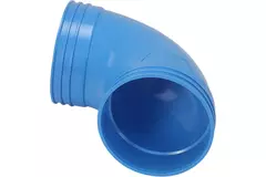 Wavin Ventiza kolano 90 stopnie PVC okrągłe 125 mm M/M