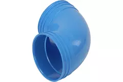 Wavin Ventiza kolano 90 stopnie PVC okrągłe 125 mm M/M