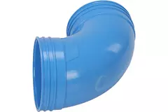Wavin Ventiza kolano 90 stopnie PVC okrągłe 125 mm M/M