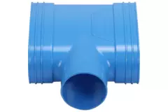 Wavin Ventiza T-stuk PVC owalny 195x80 mm M/M/M