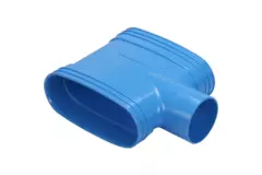 Wavin Ventiza T-stuk PVC owalny 195x80 mm M/M/M