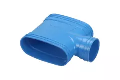 Wavin Ventiza T-stuk PVC owal 195x80 mm M/M/M
