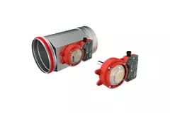 Czujnik dymu 24V do okrągłej klapy przeciwpożarowej 710 mm - E-FDC A SSA D710 24