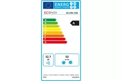 Zdecentralizowana jednostka odzysku ciepła Econox Eco Pair Plus SG-ERV-150 czarna