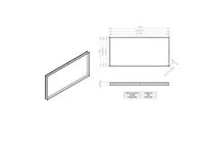 Elastyczny element łączący 2100 x 1000 - VS 210100