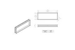 Złącze elastyczne 1100 x 350 - VS 11035