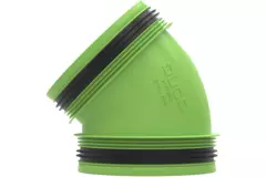 Duco złącze 45° z gumą D160/D160 (M/M)