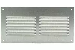 Kratka wentylacyjna metalowa prostokątna 200x100 cynkowa - MR2010ZN