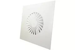 Stały nawiewnik wirowy 600 mm kwadratowy - SWS600 RAL9010