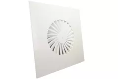 Stały nawiewnik wirowy 600 mm kwadratowy - SWS600 RAL9010