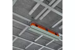 Bezramkowy nawiewnik szczelinowy Ergovent 1050 mm z przyłączem 75 mm - modułowa - 1 szczelina