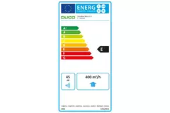 DucoBox Silent 2.0 400 m³/h + 2x czujnik CO2 - wtyczka bezpieczeństwa