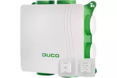 DucoBox Silent 2.0 400 m³/h + 2x czujnik CO2 - wtyczka bezpieczeństwa