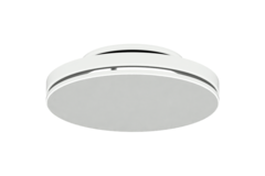Nawiewnik sufitowy stalowy z okrągłym wylotem - 125 mm - RAL 9016