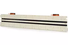Bezramkowy nawiewnik szczelinowy Ergovent 1050 mm o średnicy przyłącza 75 mm - modułowy - 2 szczeliny