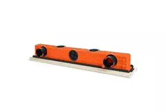 Bezramkowy nawiewnik szczelinowy Ergovent 1050 mm o średnicy przyłącza 75 mm - modułowy - 2 szczeliny