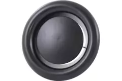 Wentylacyjny zawór wylotowy 100 mm metalowy - E-DVS100 RAL9005 30% błyszczący