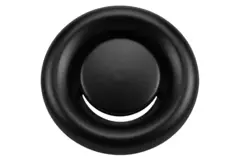 Wentylacyjny zawór wydechowy metalowy 125 mm z zaciskami sprężynowymi - DVS-C125 - RAL 9005 30% połysk