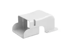 Zaślepka ścienna ClimaConnect do kanału montażowego 75 mm - RAL 9010