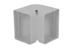 Kolanko wewnętrzne ClimaConnect do kanału montażowego 100 mm - RAL 9010