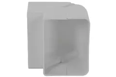 Kolanko zewnętrzne ClimaConnect do kanału montażowego 75 mm - RAL 9010