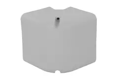 Kolanko zewnętrzne ClimaConnect do kanału montażowego 75 mm - RAL 9010